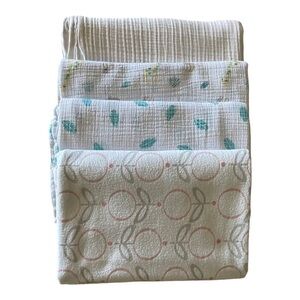 BABY BUNDLE-FOUR SWADDLE BLANKETS